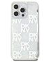 Original Case APPLE IPHONE 15 PRO MAX DKNY Hardcase Liquid Glitter Big Logo (DKHCP15XLCPEPT) white 3666339271060