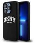 Original Case IPHONE 13 PRO DKNY Hardcase Liquid Silicone White Printed Logo MagSafe (DKHMP13LSNYACH) black 3666339266639