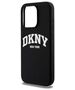 Original Case IPHONE 13 PRO DKNY Hardcase Liquid Silicone White Printed Logo MagSafe (DKHMP13LSNYACH) black 3666339266639