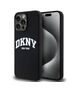 Original Case IPHONE 13 PRO MAX DKNY Hardcase Liquid Silicone White Printed Logo MagSafe (DKHMP13XSNYACH) black 3666339266646