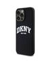 Original Case IPHONE 13 PRO MAX DKNY Hardcase Liquid Silicone White Printed Logo MagSafe (DKHMP13XSNYACH) black 3666339266646