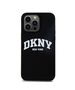 Original Case IPHONE 13 PRO MAX DKNY Hardcase Liquid Silicone White Printed Logo MagSafe (DKHMP13XSNYACH) black 3666339266646