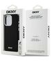 Original Case IPHONE 14 PRO DKNY Hardcase Liquid Silicone Small Metal Logo MagSafe (DKHMP14LSMCHLK) black 3666339265694