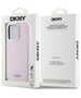 Original Case IPHONE 14 PRO DKNY Hardcase Liquid Silicone Small Metal Logo MagSafe DKHMP14LSMCHLP pink 3666339265830