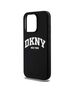 Original Case IPHONE 14 PRO DKNY Hardcase Liquid Silicone White Printed Logo MagSafe (DKHMP14LSNYACH) black 3666339266677