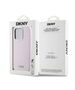 Original Case APPLE IPHONE 15 PRO DKNY Hardcase Liquid Silicone Small Metal Logo MagSafe (DKHMP15LSMCHLP) pink 3666339265878