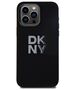 Original Case APPLE IPHONE 15 PRO DKNY Hardcase Liquid Silicone Metal Logo (DKHCP15LSMCBSK) black 3666339265311