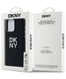 Original Case APPLE IPHONE 15 PRO DKNY Hardcase Liquid Silicone Metal Logo (DKHCP15LSMCBSK) black 3666339265311