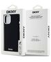 Original Case IPHONE 13 / 14 / 15 DKNY Hardcase Liquid Silicone Small Metal Logo MagSafe (DKHMP14SSMCHLK) black 3666339265670