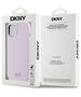 Original Case IPHONE 13 / 14 / 15 DKNY Hardcase Liquid Silicone Small Metal Logo MagSafe (DKHMP14SSMCHLP) pink 3666339265816