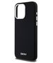 Original Case IPHONE 14 PRO MAX DKNY Hardcase Liquid Silicone Small Metal Logo MagSafe (DKHMP14XSMCHLK) black 3666339265700