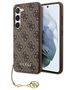 Original Case SAMSUNG GALAXY A35 5G Guess Hardcase 4G Charms Collection (GUHCSA35GF4GBR) brown 3666339259648