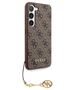 Original Case SAMSUNG GALAXY A35 5G Guess Hardcase 4G Charms Collection (GUHCSA35GF4GBR) brown 3666339259648