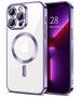 Techsuit Husa pentru iPhone 13 Pro Max - Techsuit Luxury Crystal MagSafe - Light Purple 5949419137080 έως 12 άτοκες Δόσεις