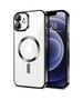 Techsuit Husa pentru iPhone 12 - Techsuit Luxury Crystal MagSafe - Black 5949419137592 έως 12 άτοκες Δόσεις
