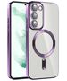 Techsuit Husa pentru Samsung Galaxy S22 Plus 5G - Techsuit Luxury Crystal MagSafe - Light Purple 5949419135826 έως 12 άτοκες Δόσεις