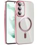 Techsuit Husa pentru Samsung Galaxy S22 Plus 5G - Techsuit Luxury Crystal MagSafe - Pink 5949419135871 έως 12 άτοκες Δόσεις