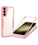 Techsuit Husa pentru Samsung Galaxy S23 Plus + Folie - Techsuit ColorVerse 360 Series - Pink 5949419152199 έως 12 άτοκες Δόσεις