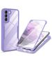 Techsuit Husa pentru Samsung Galaxy S21 FE 5G + Folie - Techsuit ColorVerse 360 Series - Purple 5949419152298 έως 12 άτοκες Δόσεις