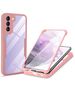 Techsuit Husa pentru Samsung Galaxy S23 + Folie - Techsuit ColorVerse 360 Series - Pink 5949419152236 έως 12 άτοκες Δόσεις