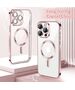 Techsuit Husa pentru iPhone 15 Pro Max - Techsuit Luxury Crystal MagSafe - Pink 5949419136410 έως 12 άτοκες Δόσεις