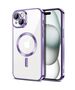 Techsuit Husa pentru iPhone 15 - Techsuit Luxury Crystal MagSafe - Light Purple 5949419136632 έως 12 άτοκες Δόσεις