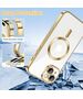 Techsuit Husa pentru iPhone 15 - Techsuit Luxury Crystal MagSafe - Gold 5949419136649 έως 12 άτοκες Δόσεις