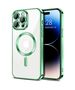 Techsuit Husa pentru iPhone 14 Pro Max - Techsuit Luxury Crystal MagSafe - Light Green 5949419136700 έως 12 άτοκες Δόσεις