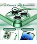 Techsuit Husa pentru iPhone 14 Pro Max - Techsuit Luxury Crystal MagSafe - Light Green 5949419136700 έως 12 άτοκες Δόσεις