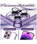 Techsuit Husa pentru iPhone 14 Pro Max - Techsuit Luxury Crystal MagSafe - Light Purple 5949419136724 έως 12 άτοκες Δόσεις