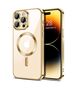 Techsuit Husa pentru iPhone 14 Pro Max - Techsuit Luxury Crystal MagSafe - Gold 5949419136731 έως 12 άτοκες Δόσεις