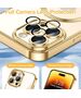 Techsuit Husa pentru iPhone 14 Pro Max - Techsuit Luxury Crystal MagSafe - Gold 5949419136731 έως 12 άτοκες Δόσεις