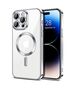 Techsuit Husa pentru iPhone 14 Pro Max - Techsuit Luxury Crystal MagSafe - Silver 5949419136748 έως 12 άτοκες Δόσεις