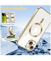 Techsuit Husa pentru iPhone 14 - Techsuit Luxury Crystal MagSafe - Gold 5949419137004 έως 12 άτοκες Δόσεις