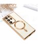 Techsuit Husa pentru Samsung Galaxy S21 Ultra 5G - Techsuit Luxury Crystal MagSafe - Gold 5949419136106 έως 12 άτοκες Δόσεις