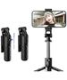 Techsuit Mini Selfie Stick cu Telecomanda si Trepied - Techsuit (K03) - Black 5949419123472 έως 12 άτοκες Δόσεις