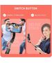 Techsuit Stable Selfie Stick with Tripod and Remote Control, 70cm - Techsuit (L08Mini) - Black 5949419122598 έως 12 άτοκες Δόσεις