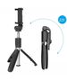 Techsuit Selfie Stick si Trepied cu Telecomanda, 70cm - Techsuit (L01) - Black 5949419122475 έως 12 άτοκες Δόσεις