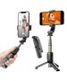 Techsuit Selfie Stick cu Trepied si Telecomanda, 68cm, Mini - Techsuit (Q10) - Black 5949419122437 έως 12 άτοκες Δόσεις