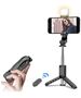 Techsuit Selfie Stick with Tripod and Remote Control, 76cm, Mini - Techsuit (Q11s) - Black 5949419122406 έως 12 άτοκες Δόσεις