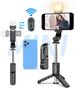 Techsuit Selfie Stick with Tripod and Remote Control, 76cm, Mini - Techsuit (Q11s) - Black 5949419122406 έως 12 άτοκες Δόσεις