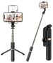 Techsuit Selfie Stick with Tripod and Remote Control, 74cm - Techsuit (Q03) - Black 5949419122345 έως 12 άτοκες Δόσεις