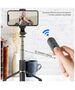 Techsuit Selfie Stick with Tripod and Remote Control, 74cm - Techsuit (Q03) - Black 5949419122345 έως 12 άτοκες Δόσεις