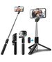 Techsuit Stable Selfie Stick with Tripod and Remote Control, 103cm - Techsuit (Q02) - Black 5949419122338 έως 12 άτοκες Δόσεις