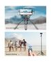 Techsuit Stable Selfie Stick with Tripod and Remote Control, 205cm - Techsuit (C05) - Black 5949419122314 έως 12 άτοκες Δόσεις