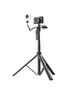 Techsuit Stable Selfie Stick with Tripod and Remote Control, 205cm - Techsuit (C05) - Black 5949419122314 έως 12 άτοκες Δόσεις