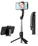 Techsuit Selfie Stick cu Trepied si Telecomanda, Pliabil, 106cm - Techsuit (C01) - Black 5949419122284 έως 12 άτοκες Δόσεις