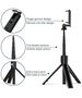 Techsuit Selfie Stick with Remote Control, Tripod - Techsuit (K22) - Black 5949419123434 έως 12 άτοκες Δόσεις