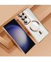 Techsuit Husa pentru Samsung Galaxy S23 Ultra - Techsuit Luxury Crystal MagSafe - Silver 5949419135482 έως 12 άτοκες Δόσεις