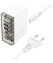 Hoco Incarcator 3x USB, 3x Type-C, 65W - Hoco Fuerza (N36) - White 6942007606608 έως 12 άτοκες Δόσεις